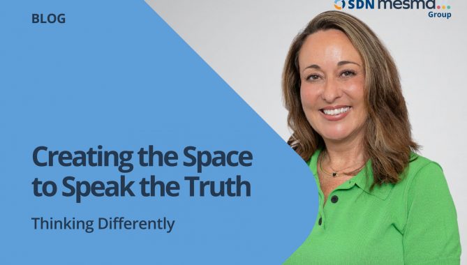 World Quality Week Thinking Differently. Creating the Space to Speak the Truth (2)