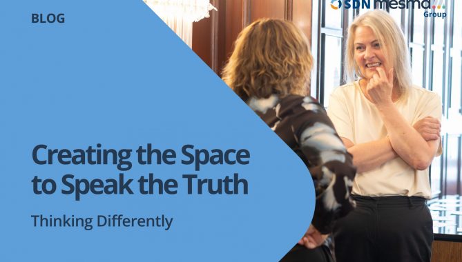 World Quality Week Thinking Differently. Creating the Space to Speak the Truth
