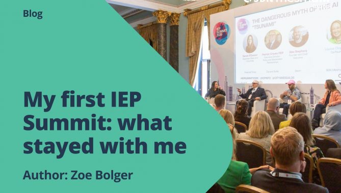 My first IEP Summit what stayed with me